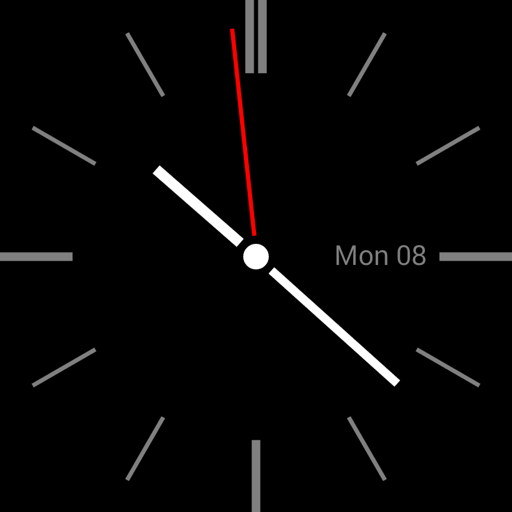 Minimal Clock icon