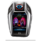 car key simulator icon