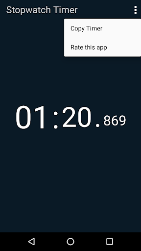 Simple Stop Watch Timer screenshot 3