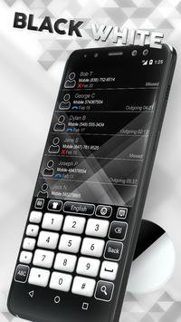 Black and White Keyboard 4 تصوير الشاشة