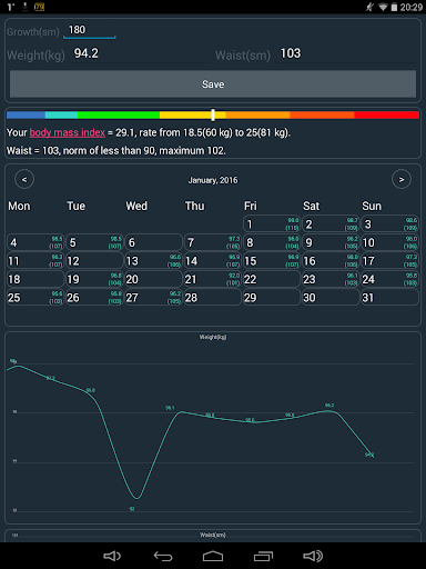 Weight Control screenshot 4