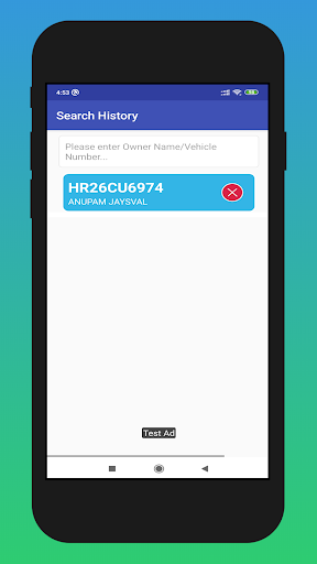 RTO Vehicle Information App screenshot 3