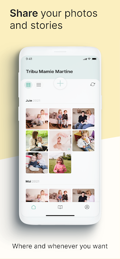 Tribu - Monthly photo album screenshot 3