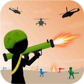 Stickman Army Men : Shooting Fight Of Shadow