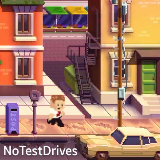 No Test Drives - Retro Car Sales Car Yard Game icon
