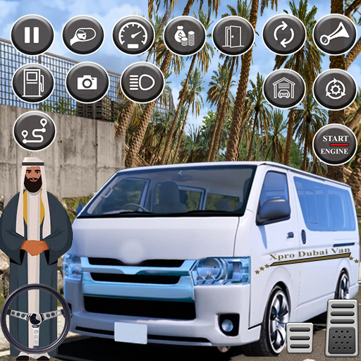 Car Games Dubai Simulator Van icon