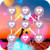 Pattern Love Lock Screen icon