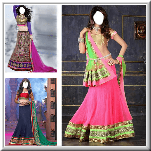 Lehnga Choli Photo Editor icon