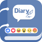 Diary with lock icon