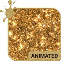 Gold Glitter Animated Keyboard   Live Wallpaper on 9Apps