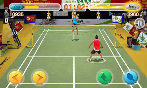 Badminton King 3D screenshot 1