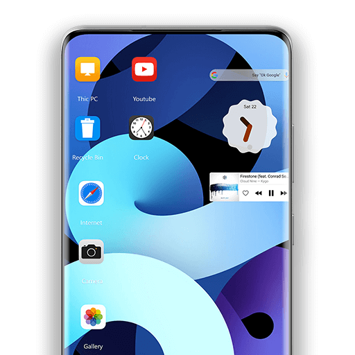 i-OS 14 Theme for Computer Launcher icon