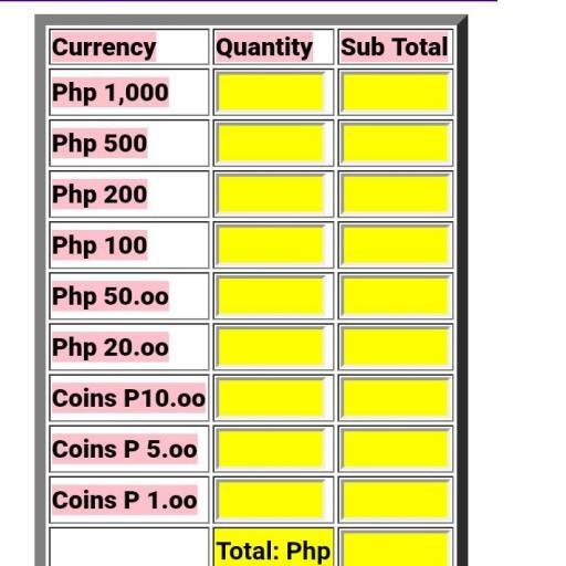 Money Counter Calculator icon