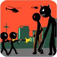 stickman army Guerre Combat