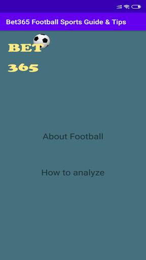 Football Sports Guide & Tips for bet 365 स्क्रीनशॉट 2