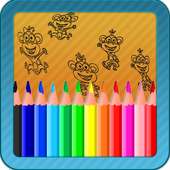 Monkeys coloring
