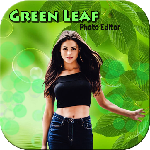 Green Leaf Photo Editor icon