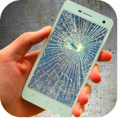 Cracked Camera Screen Joke icon