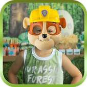 Paw Camera Patrol Sticker