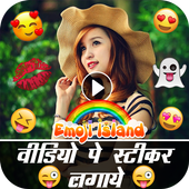 Video Pe Sticker Lagaye icon