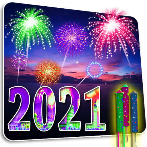 New Year 2021 Greetings, Photo frames icon