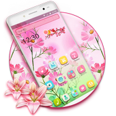 Sunlit Flowery Day Theme icon