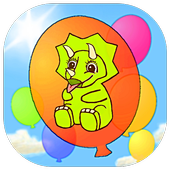 Ballonomania Dinosaurs: Free Balloon Pop Shooter icon