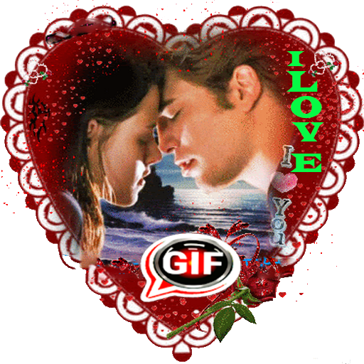 Romantic Gif Stickers For WhatsApp icon