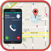 تحديد مكان و اسم المتصل Prank أيقونة