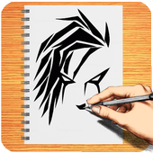 Learn How To Draw Tattoo icon