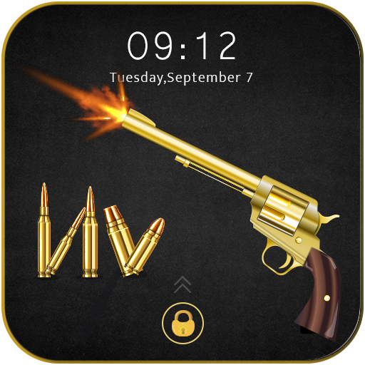 Gun Lock Screen - Pistol Lock screen icon