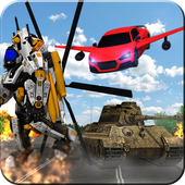 Helicopter Transformation: Robot Fighting Games icon