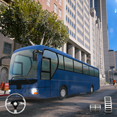 Heavy Bus Driving Sim 2019 - free bus driving game icon