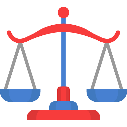 Political propensity test icon