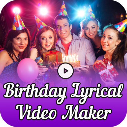 Birthday Lyrical Video Maker icon