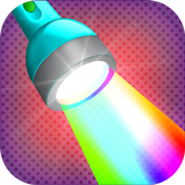 Color changing flashlight LED आइकन
