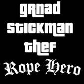 Grand Stickman Theft Rope Hero