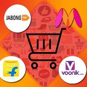 all in Online Shopping App icon