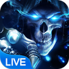 Flaming Grim Reaper Live Wallpaper icon