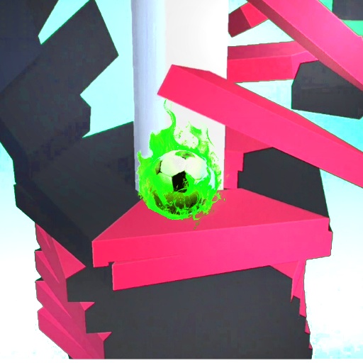 Smash Helix 3D-Drop Stack Ball icon