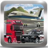 Police Car Cargo Transporter