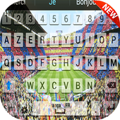 nice keyboard for fc barcelona icon