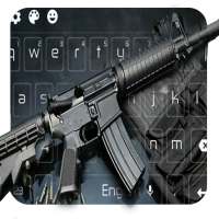 Submachine Gun Keyboard Themes on 9Apps