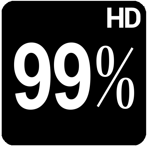 BN Pro Percent White HD Text icon
