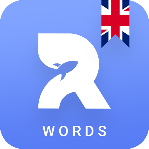 English words with RocketEng icon