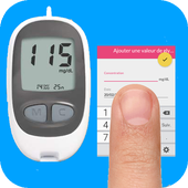 Tracker e informazioni sullo zucchero nel sangue icon