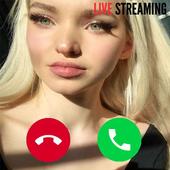 Random video calls : live chat to connect online icon