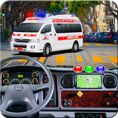 Ambulance Rescue Simulator: Emergency Drive icon