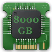8000 GB RAM : ram cleaner icon