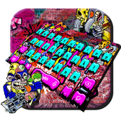 Rock Graffiti Keyboard Theme icon